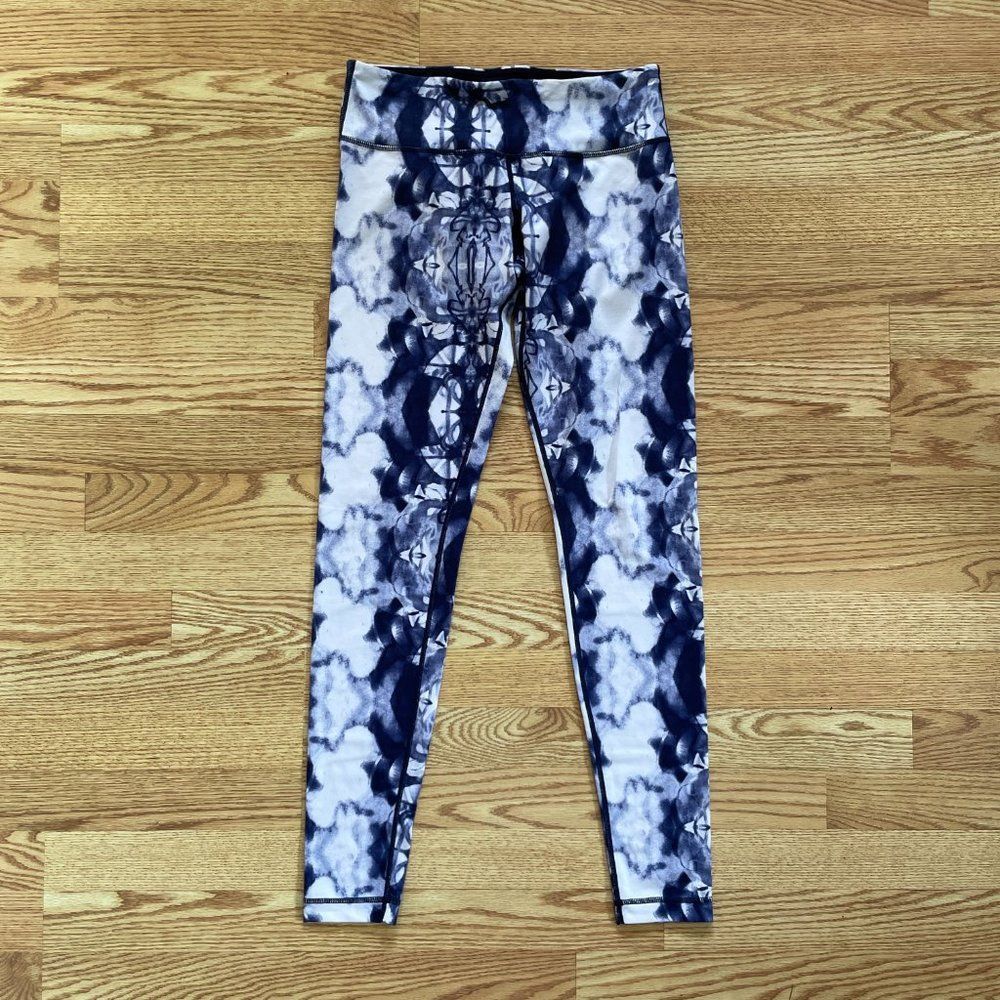 Lululemon Wunder Under Tie Dye Rare Pants Full Length 8